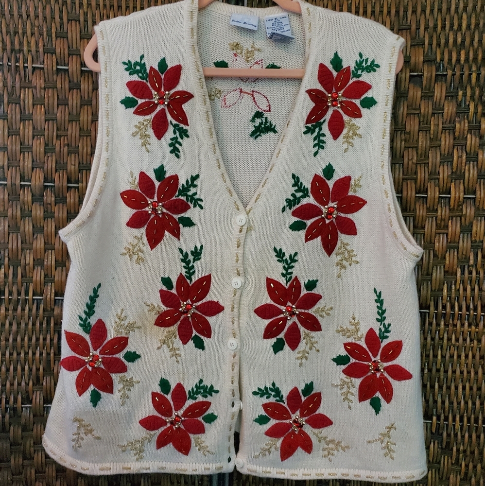 Vintage Christmas vest